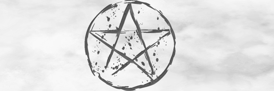 The pentagram is an extremely powerful protective sign used to create a good luck charm