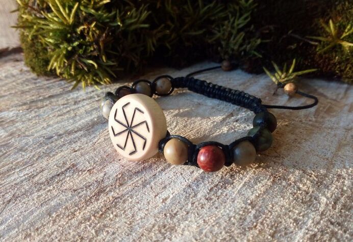 rune bracelet as a lucky charm