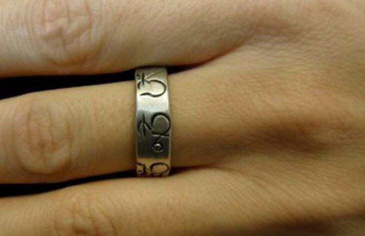 The ring is like a lucky charm